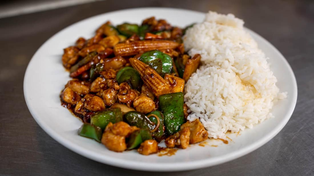 Chicken with Cashews Lunch