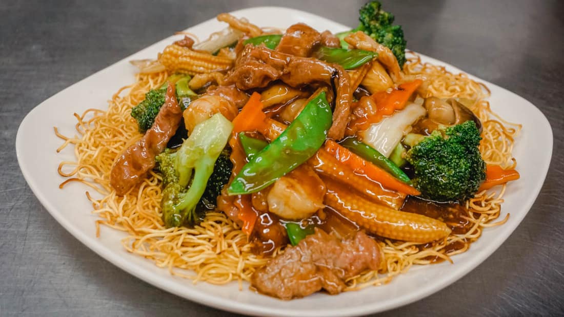 Pan Fried Noodles
