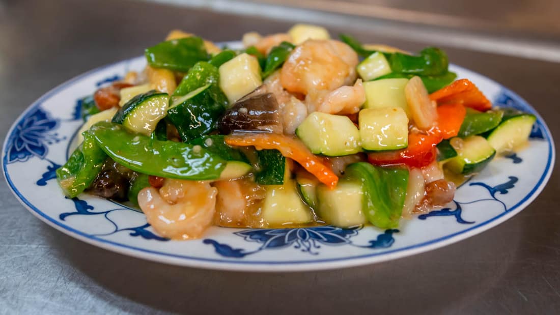 Shrimp with Cashews
