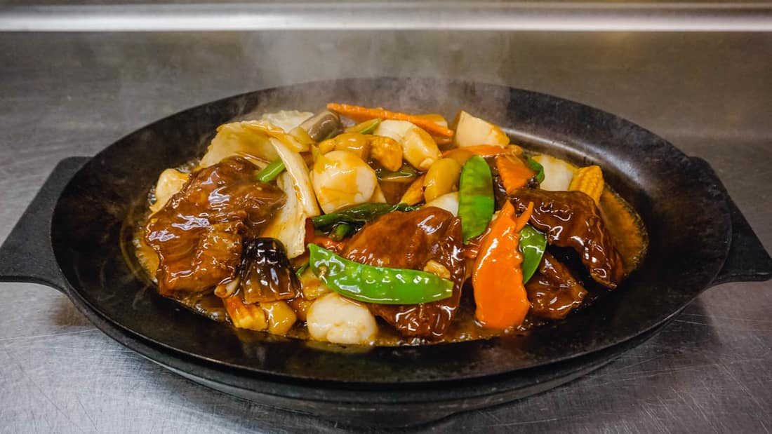 Sizzling Steak & Scallops